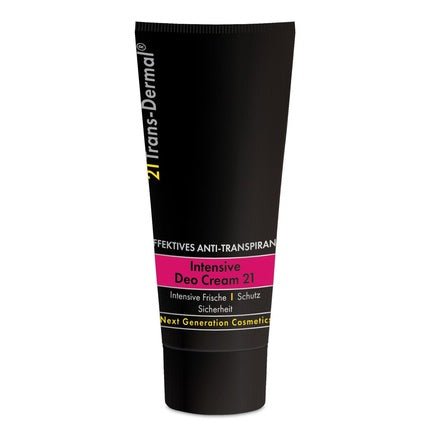Intensive Deo Cream 21 Long-Lasting Freshness and Protection Deodorant Made in Germany Alcohol-Free Anti-Perspirant Deo Cream Against Sweat and Odor Formation 21 Trans-Dermal - Maison des fragrances