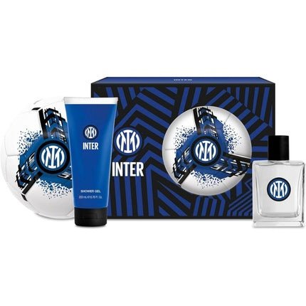 Inter Gift Set - Includes 100 Ml And 200 Ml Shower Gel With Official Ball Eau de Toilette Unisexe - Maison des fragrances
