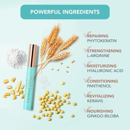 IRIS Eyelash Serum Volume Protection Strength Longer Lashes Concentrated Lash Serum Phytokeratin Arginine Hyaluronic Acid Fragrance Free All Skin Types 0.15 fl.oz - Maison des fragrances