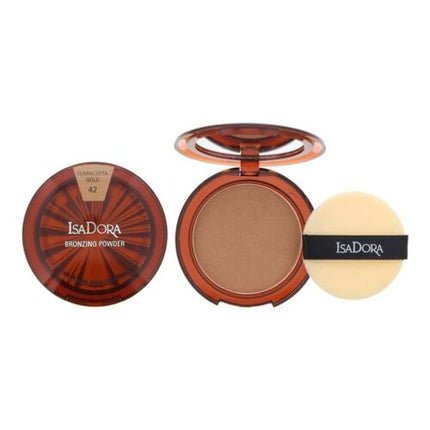 Isadora 42 Terracotta Gold Bronzing Powder 10g for Women - Maison des fragrances