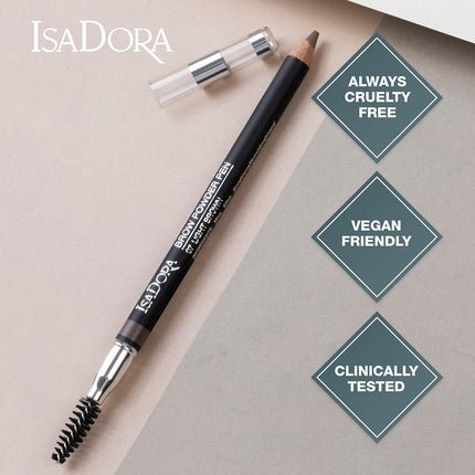 Isadora Brow Powder Pen 01 Black 1.1g - Maison des fragrances