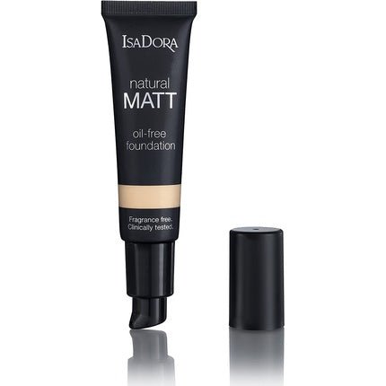 IsaDora Natural Matt Foundation 35ml 10 Matt Porcelain - Maison des fragrances