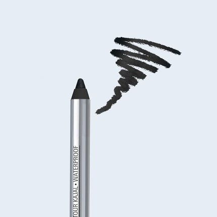 IsaDora Perfect Contour Kajal Waterproof Eyeliner Pencil Soft Natural Black Long Lasting Smudge Proof Eye Liner Intensely Framing - Maison des fragrances