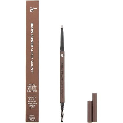 It Cosmetics Brow Power Super Skinny Eyebrow Pencil 0.08g Universal Medium Brown - Maison des fragrances