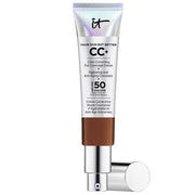 IT Cosmetics CC+ Anti - Aging Cream Your Skin But Better High Coverage Waterproof Enriched with Peptides Collagen & Vitamins Natural Finish 32ml Deep - Maison des fragrances