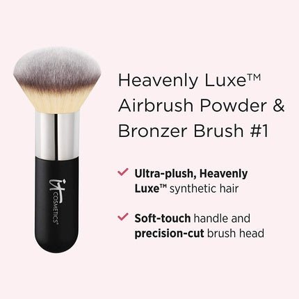 It Cosmetics Dual Powder & Micro - Powder Brush - Maison des fragrances