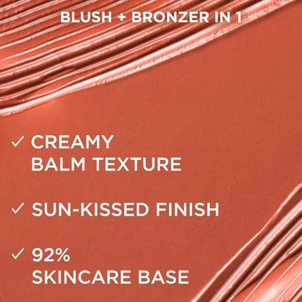 IT Cosmetics Glow with Confidence Sun Cream Blush Blendable Buildable Blush Bronzer Pop Sun - Blushed Color 0.63oz Medium Tan 30 Sun Warmth - Maison des fragrances