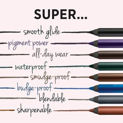 IT Cosmetics Superhero No - Tug Gel Eyeliner Bold Blue Waterproof Blendable Formula 0.042oz - Maison des fragrances