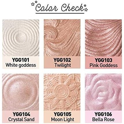 J. Cat Beauty You Glow Girl Baked Highlighter - Crystal Sand - Maison des fragrances