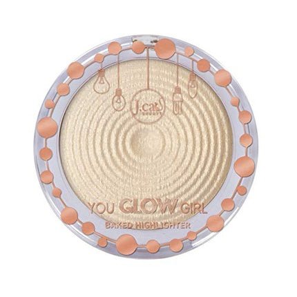 J. Cat Beauty You Glow Girl Baked Highlighter White Goddess - Maison des fragrances