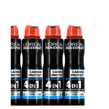 The Oreal Men Expert 4 in 1 Carbon Protect Deo Spray Body Spray 150ml