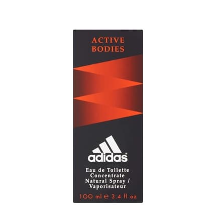adidas Active Bodies Eau de Toilette (EDT) Mixte 100ml