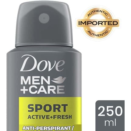 Dove Men + Active Sport Care + Fresh Anti -Perspirant Deodrant Aerosol 250ml