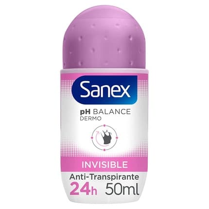 Sanex Invisible Rollon Déodorant (Déo) Mixte 50ml