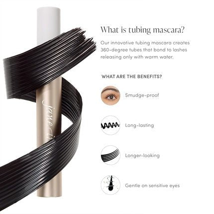 Jane Iredale Lash Fixation Length & Definition Tubing Mascara Long - Wear - Maison des fragrances