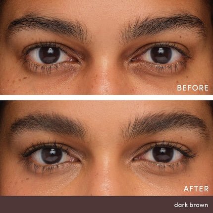 Jane Iredale PureBrow Brow Gel Creamy Gel Adds Flexible Hold to Groom Shape and Visibly Thicken with Micro - Spoolie Brush for Targeted Application Dark Brown - Maison des fragrances