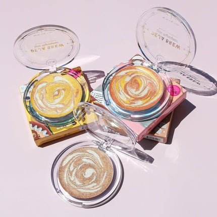 J.Cat Beauty Deja Brew Latte Highlighter Cat Press Women's Makeup - Maison des fragrances