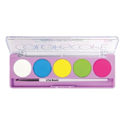 Jcat Beauty Professional CSP101 Primar Colorscope Water Activate FX Eyeliner with Brush and Free Zipper Bag Color Palette - Maison des fragrances