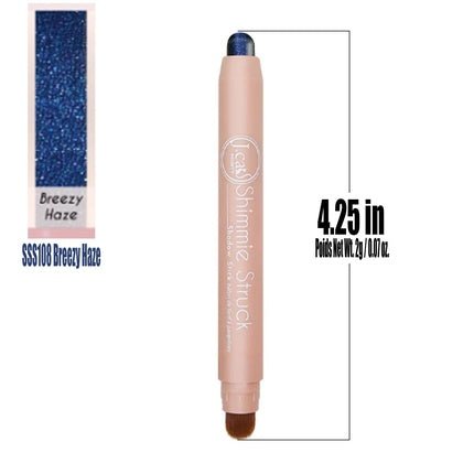 Jcat Beauty Professional SSS108 Breezy Haze Shimmer Struck Shadow Automatic Stick Eye Shadow Makeup Eyeshadow with Free Zipper Bag - Maison des fragrances