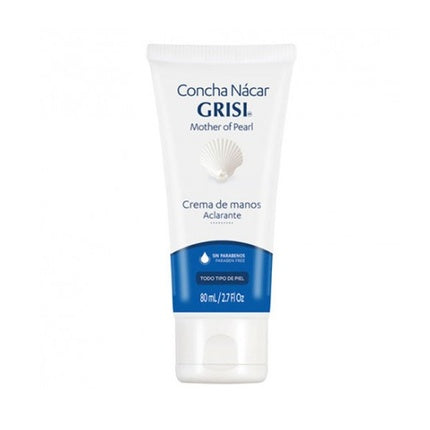 Grisi Hand Cream with Mother-of-Pearl Shell 80g - Beauty & Personal Care Grisi