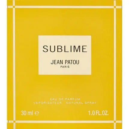 Jean Patou Sublime Vapo Eau de Parfum 30ml Unisexe - Maison des fragrances