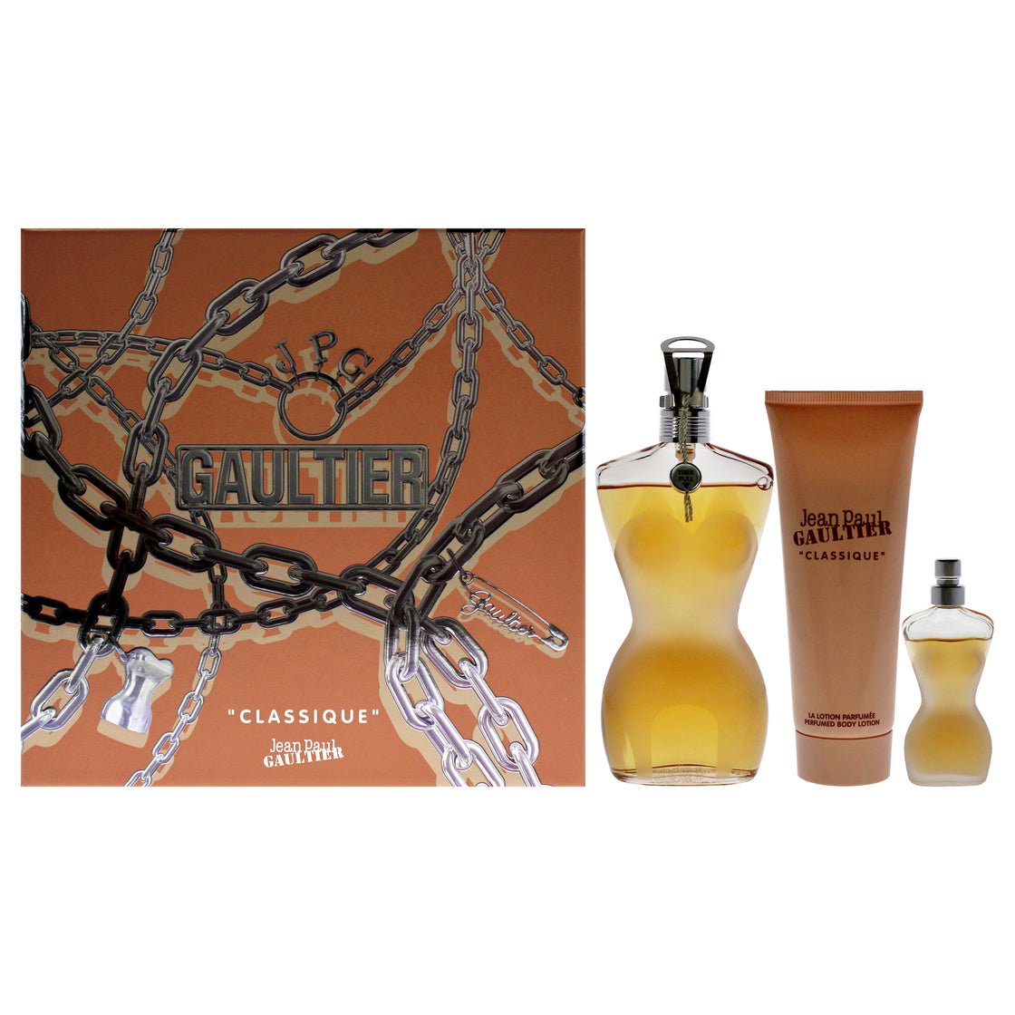 Jean Paul Gaultier Classique Set 3 Pieces Coffret (Coffret) Mixte 100ml - Maison des fragrances