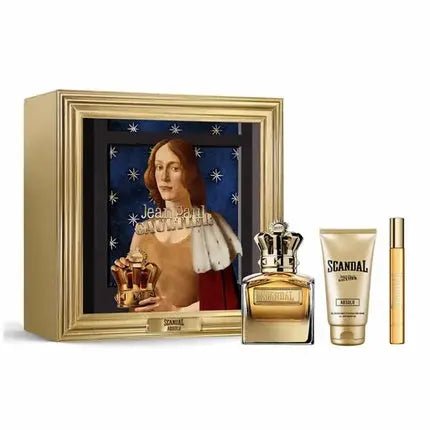 Jean-Paul Gaultier Jean Paul Gaultier Scandal Absolu Parfum Concentre Set 3 Pieces Coffret (Coffret) Homme 100ml - Maison des fragrances