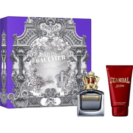 Jean-Paul Gaultier Jean Paul Gaultier Scandal & Shower Gel Coffret (Coffret) Homme 50ml - Maison des fragrances