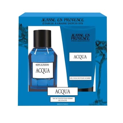 Jeanne En Provence Acqua 's Gift Box Coffret (Coffret) Homme - Maison des fragrances