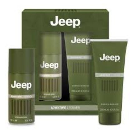 Jeep 2024 Adventure Deodorant 150 Ml + Shower Gel Tube 200 Ml Unisexe - Maison des fragrances
