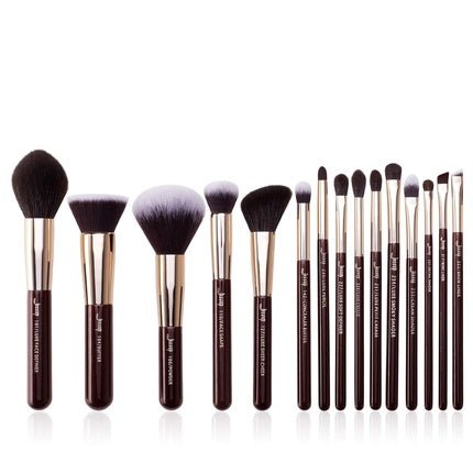 Jessup 15pcs Makeup Brushes Beauty Professional Eyeshadow Lipstick Blending Cheeck Cosmetic Set Zinfandel T283 - Maison des fragrances