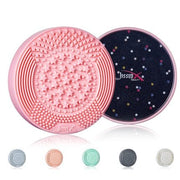 Jessup Wet And Dry Brush Cleaner Sponge For Cleaning Brushes Dry And Wet Pink - Maison des fragrances