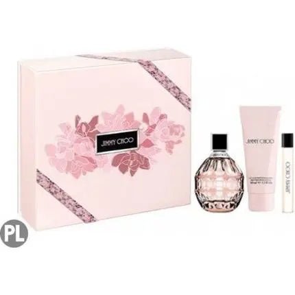 Jimmy Choo Edp 100ml + Bl 100ml + Edp 7.5 Ml - Maison des fragrances