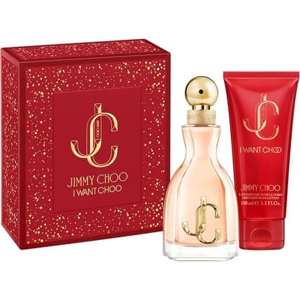 Jimmy Choo I Want Choo Gift Set Body Lotion Coffret (Coffret) Mixte 60ml - Maison des fragrances