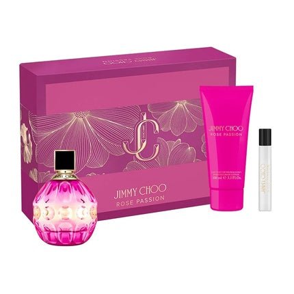 Jimmy Choo Rose Passion Set - , Miniature , Body Lotion Coffret (Coffret) Mixte 100ml - Maison des fragrances