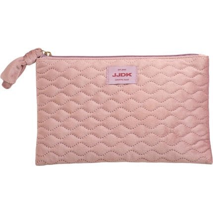 JJDK Sienna Velvet Quilted Golf Makeup Bag Light Purple - Maison des fragrances