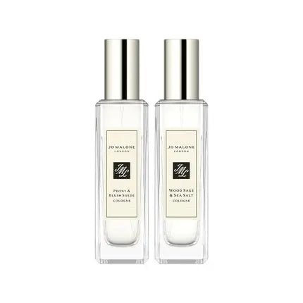 Jo Malone London Jo Malone Peony Blush Suede Set And Wood Sage Sea Salt Unisex - 30 Ml Each Eau de Cologne Unisexe - Maison des fragrances