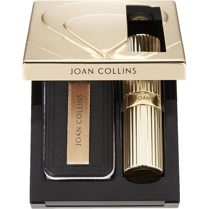 Joan Collins Timeless Beauty Compact Duo Lipstick and Powder Evelyn - Maison des fragrances