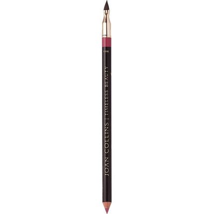 Joan Collins Timeless Beauty Contour Lip Pencil and Brush Duo Pink 1.12g - Maison des fragrances