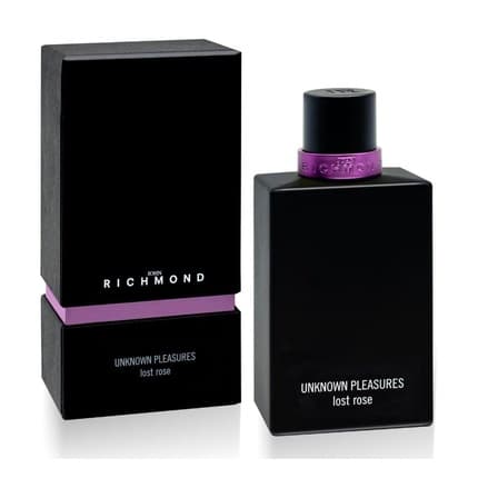 John Richmond Unknown Pleasures Lost Rose Eau De Parfume Intensive Unisex Perfume with Mysterious Character Scent Notes: Amber Woody Musk 100ml - Maison des fragrances