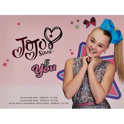 JoJo Siwa Be You Gift Set with 100ml EDP Spray, 100ml Body Wash and 100ml Body Lotion - Maison des fragrances