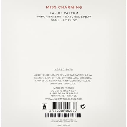 Juliette has a gun Miss Charming Eau de Parfum (EDP) Mixte - Maison des fragrances