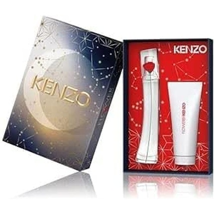 Kenzo Flower + Body Lotion Gift Box Eau de Parfum 30oz pour femme
