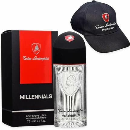 Lamborghini Millennials After Shave Lotion Après-Rasage Homme 75 ml