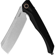 Kershaw Strata Cleaver Pocket Knife D2 Steel 4 Inch Blade Stonewashed Finish - Maison des fragrances