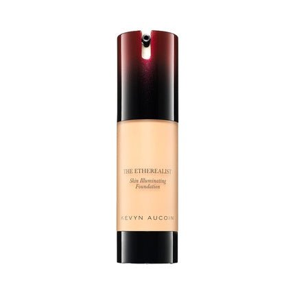Kevyn Aucoin The Etherealist Skin Illuminating Foundation EF 03 Light Comfortable Shine - Free Smooth Moisturize Medium to Full Coverage Makeup Artist Go To Even Bright Natural Look - Maison des fragrances