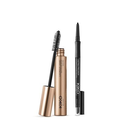 KIKO Milano Luxurious Eye Set Remodeling Mascara and Kajal Pencil Makeup Set - Maison des fragrances