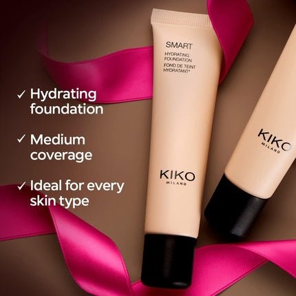 Kiko Milano Smart Hydrating Foundation 09 Wb 30 - Moisturising and Evening - Maison des fragrances