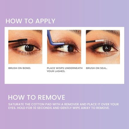 KISS Falscara False Eyelashes Lash Clusters Faux Mink Wisps 12mm - 14mm - 16mm 24 Wisps Contact Lens Friendly Easy to Apply Reusable Strip Lashes - Maison des fragrances
