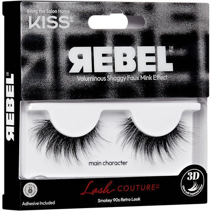 KISS Lash Couture Rebel Collection False Eyelashes 1 Pair - Maison des fragrances